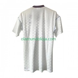 Camisola West Ham United Retro Homem Equipamento Segundo 1989-1990 Manga Curta